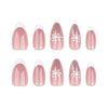 12 Sizes-24 Pcs Press On Nails JP3456