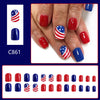 12 Sizes-24 Pcs Press On Nails C861