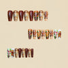 12 Sizes-24 Pcs Press On Nails Y1245