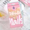 12 Sizes-24 Pcs Press On Nails JL0671