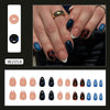 12 Sizes-24 Pcs Press On Nails W2058