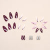 12 Sizes-24 Pcs Press On Nails W271
