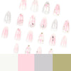 12 Sizes-24 Pcs Press On Nails JP3891