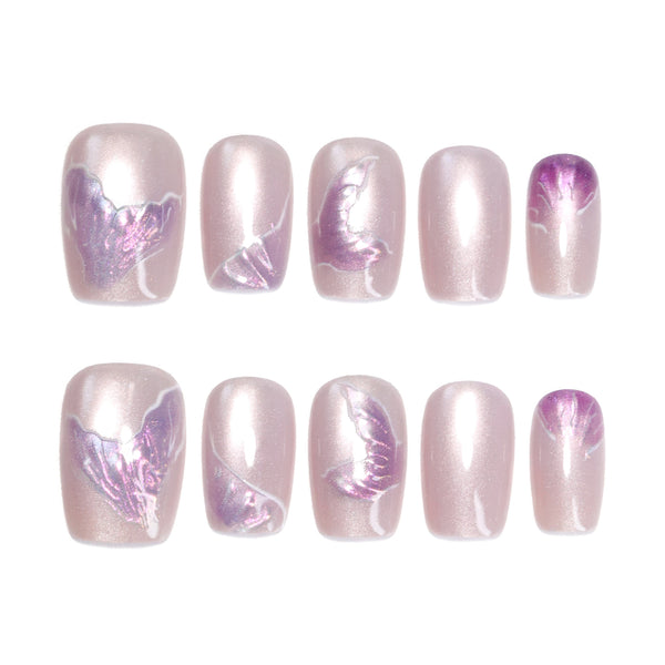 12 Sizes-24 Pcs Press On Nails SP117