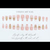 12 Sizes-24 Pcs Press On Nails FT-747