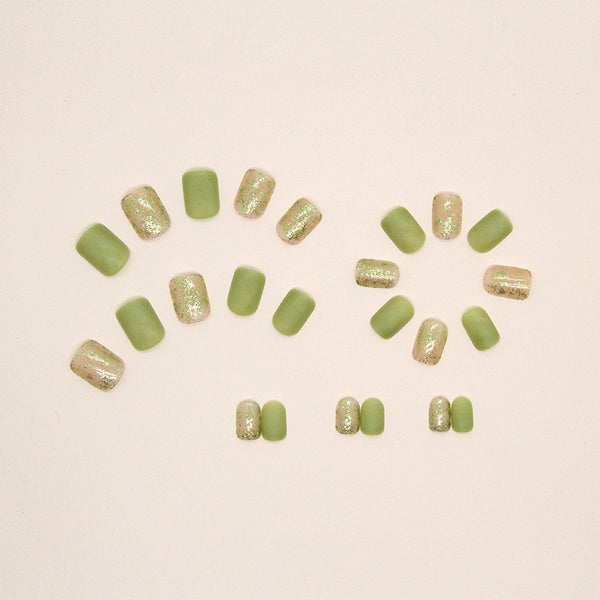 12 Sizes-24 Pcs Press On Nails R742