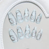 12 Sizes-24 Pcs Press On Nails W2013