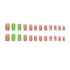 12 Sizes-24 Pcs Press On Nails W1205