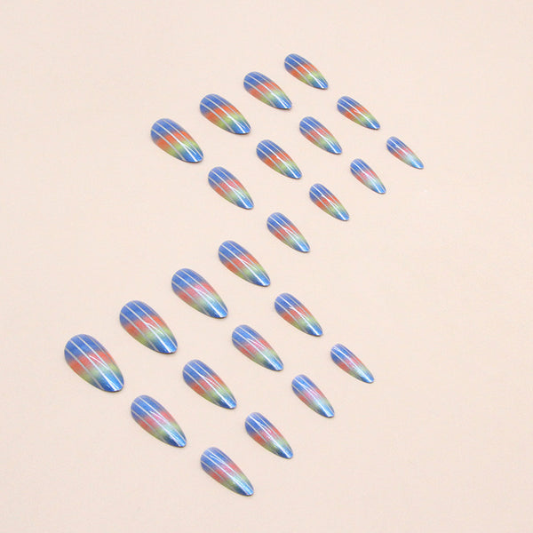12 Sizes-24 Pcs Press On Nails W925