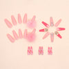 12 Sizes-24 Pcs Press On Nails Z734
