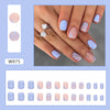 12 Sizes-24 Pcs Press On Nails W875