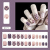 12 Sizes-24 Pcs Press On Nails Z162