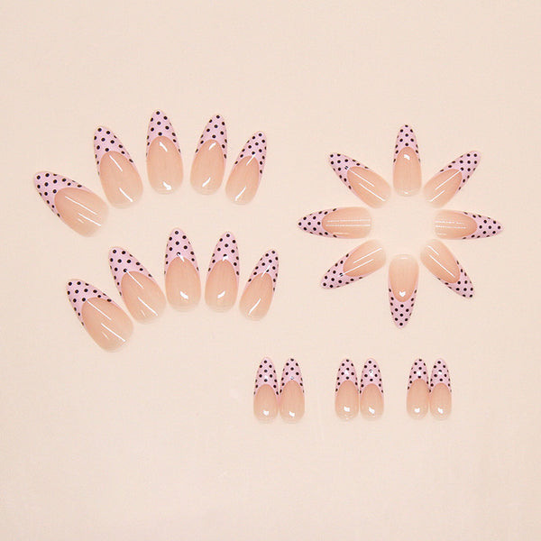 12 Sizes-24 Pcs Press On Nails W2126