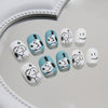 12 Sizes-24 Pcs Press On Nails K011