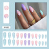 12 Sizes-24 Pcs Press On Nails W881