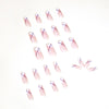 12 Sizes-24 Pcs Press On Nails JP1130