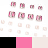 12 Sizes-24 Pcs Press On Nails JP1665