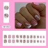 12 Sizes-24 Pcs Press On Nails W1002
