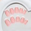 12 Sizes-24 Pcs Press On Nails W1986
