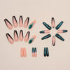 12 Sizes-24 Pcs Press On Nails Z664