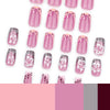 12 Sizes-24 Pcs Press On Nails JP3519