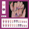 12 Sizes-24 Pcs Press On Nails W1101