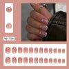 12 Sizes-24 Pcs Press On Nails W1704