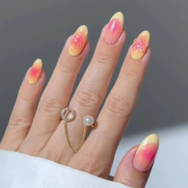 12 Sizes-24 Pcs Press On Nails Z898