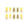 12 Sizes-24 Pcs Press On Nails JP1841