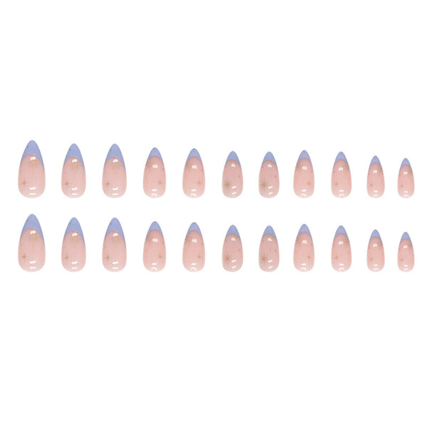12 Sizes-24 Pcs Press On Nails W670