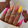 12 Sizes-24 Pcs Press On Nails W146