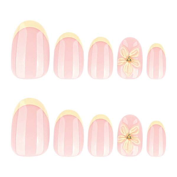 12 Sizes-24 Pcs Press On Nails JP4197