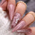 12 Sizes-24 Pcs Press On Nails W1488