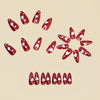 12 Sizes-24 Pcs Press On Nails Y1664