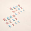 12 Sizes-24 Pcs Press On Nails W331