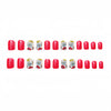 12 Sizes-24 Pcs Press On Nails Y094