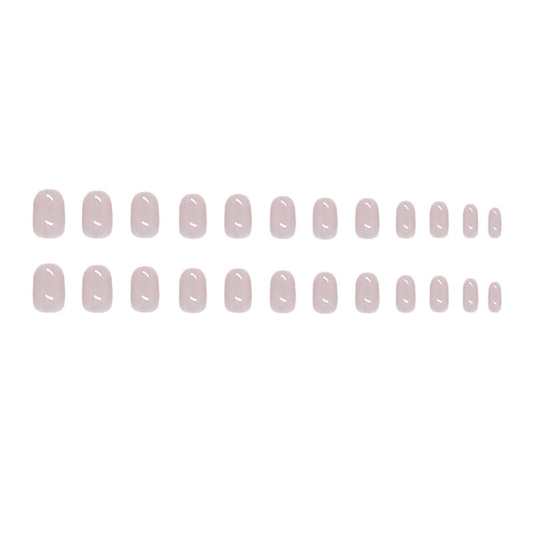 12 Sizes-24 Pcs Press On Nails CF047
