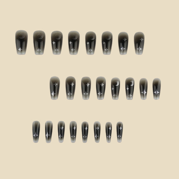 12 Sizes-24 Pcs Press On Nails y2099-z-24