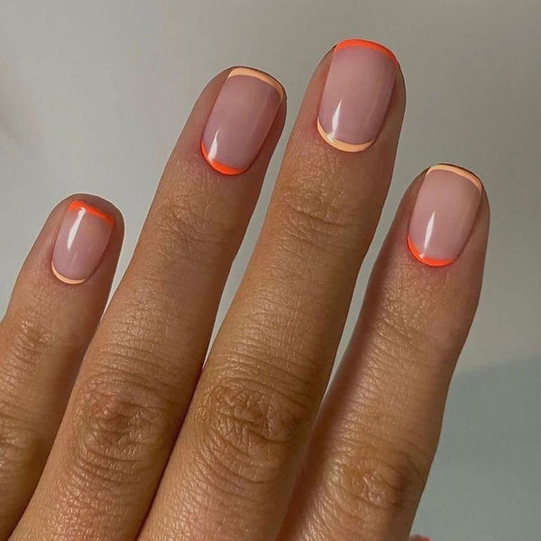 12 Sizes-24 Pcs Press On Nails JP1411