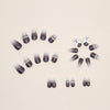 12 Sizes-24 Pcs Press On Nails Z581