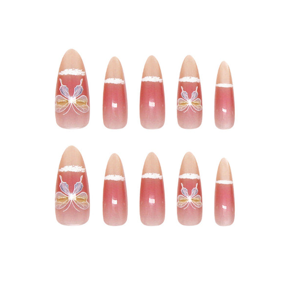 30 Pcs Press On Nails T215