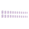 12 Sizes-24 Pcs Press On Nails W714