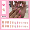 12 Sizes-24 Pcs Press On Nails W1259