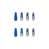 12 Sizes-24 Pcs Press On Nails Z180