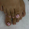 12 Sizes-24 Pcs Press On Nails F112