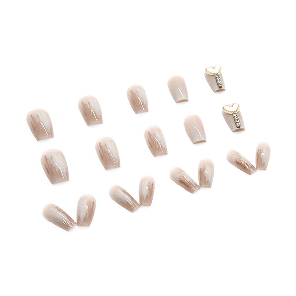 12 Sizes-24 Pcs Press On Nails Z464