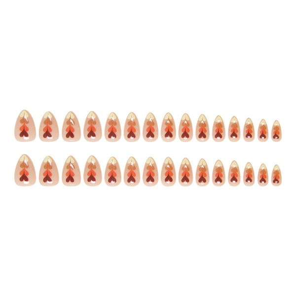 30 Pcs Press On Nails W1772