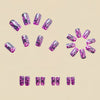12 Sizes-24 Pcs Press On Nails Y564