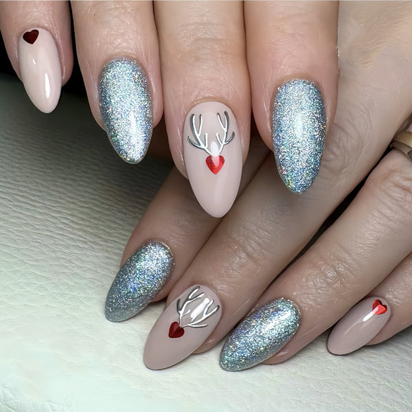 12 Sizes-24 Pcs Press On Nails Y279
