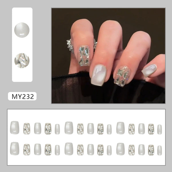 15 Sizes-30 PcsPress On Nails My232